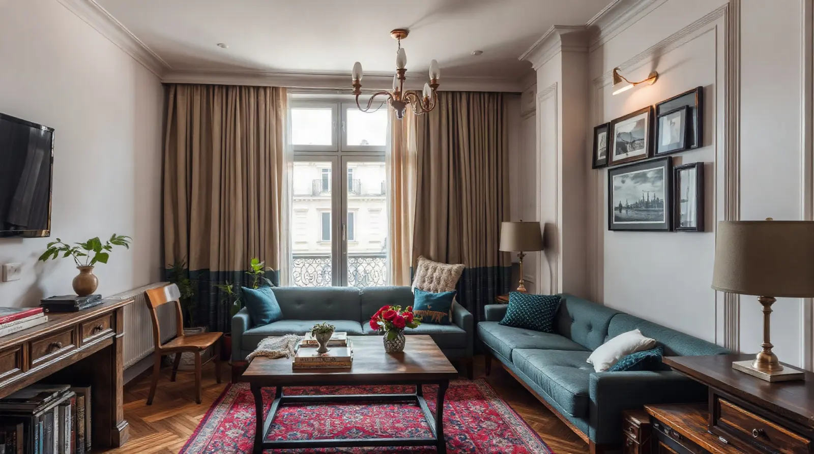Appartement haussmannien en rénovation à Paris