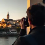 Vue panoramique sur le centre historique de Béziers et la cathédrale Saint-Nazaire